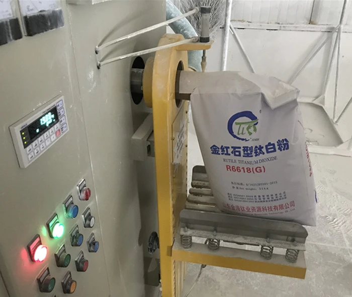 Titanium valve bag machine