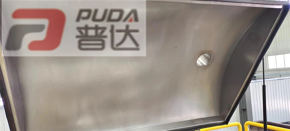 Horizontal Double Screw Belt Powder Mixing Machine