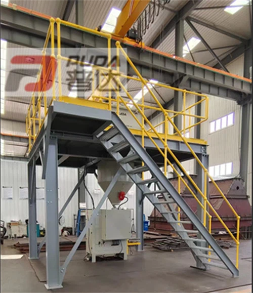 Ton Bag Big Bag Titanium Dioxide Unloading And Mixing And Packaging System